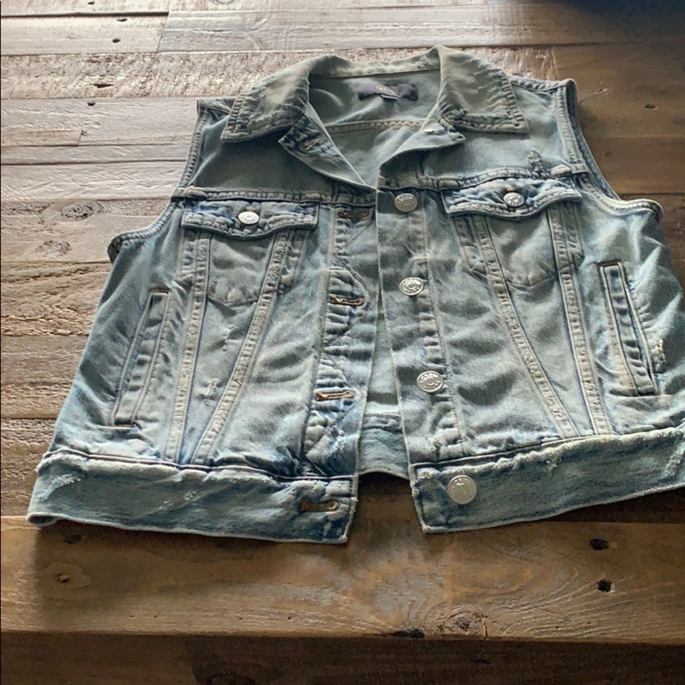 Jcrew Jean vest